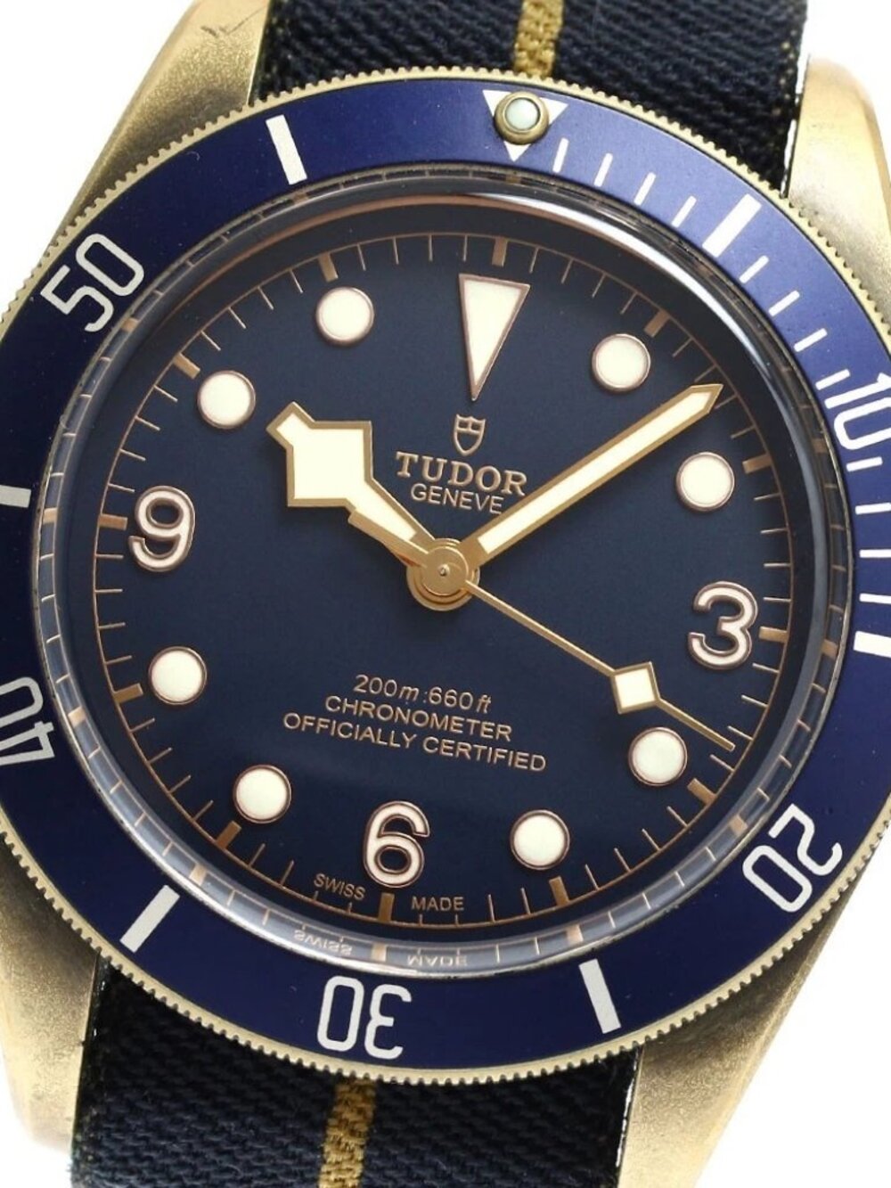 TUDOR Heritage Black Bay Bronze Bucherer Limited 79250BB Automatic Men's_909600